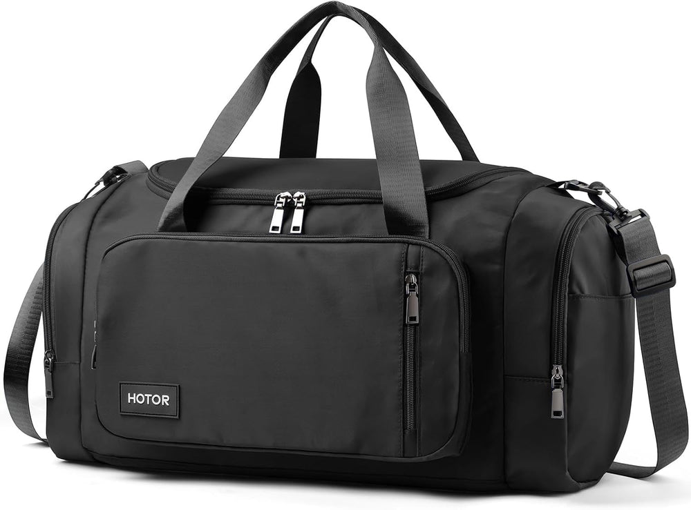 HOTOR Gym & Travel Duffel Bag with Shoe Compartment