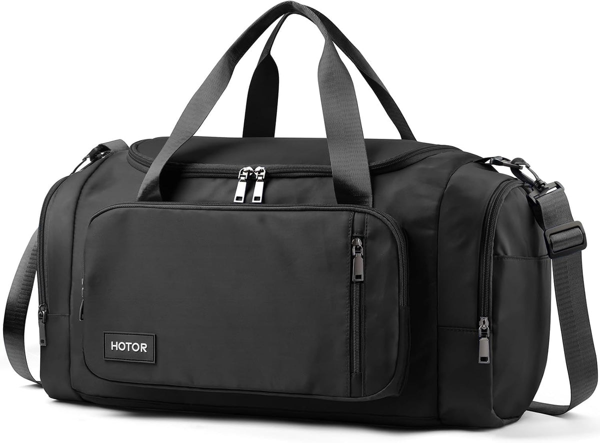 HOTOR Gym & Travel Duffel Bag with Shoe Compartment