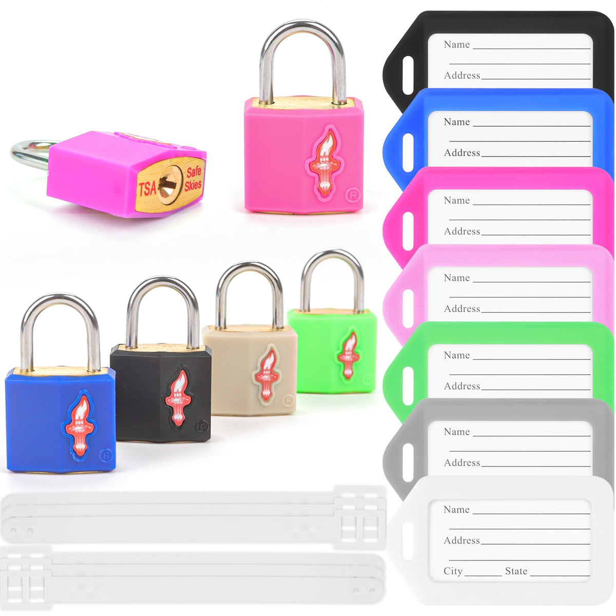 TSA-Approved Travel Luggage Lock for Suitcases & Bags