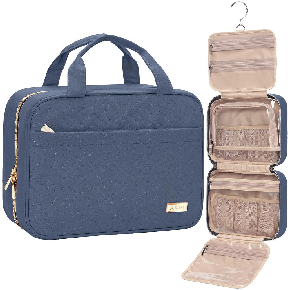 NISHEL Hanging Travel Toiletry Organizer Bag for Women