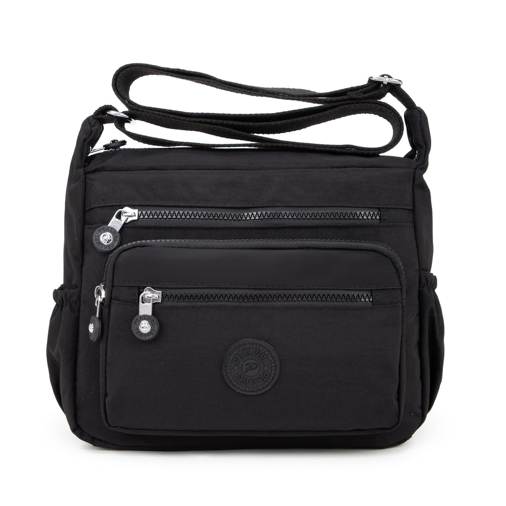 Pealwel Women's Multi-Pocket Shoulder & Crossbody Satchel