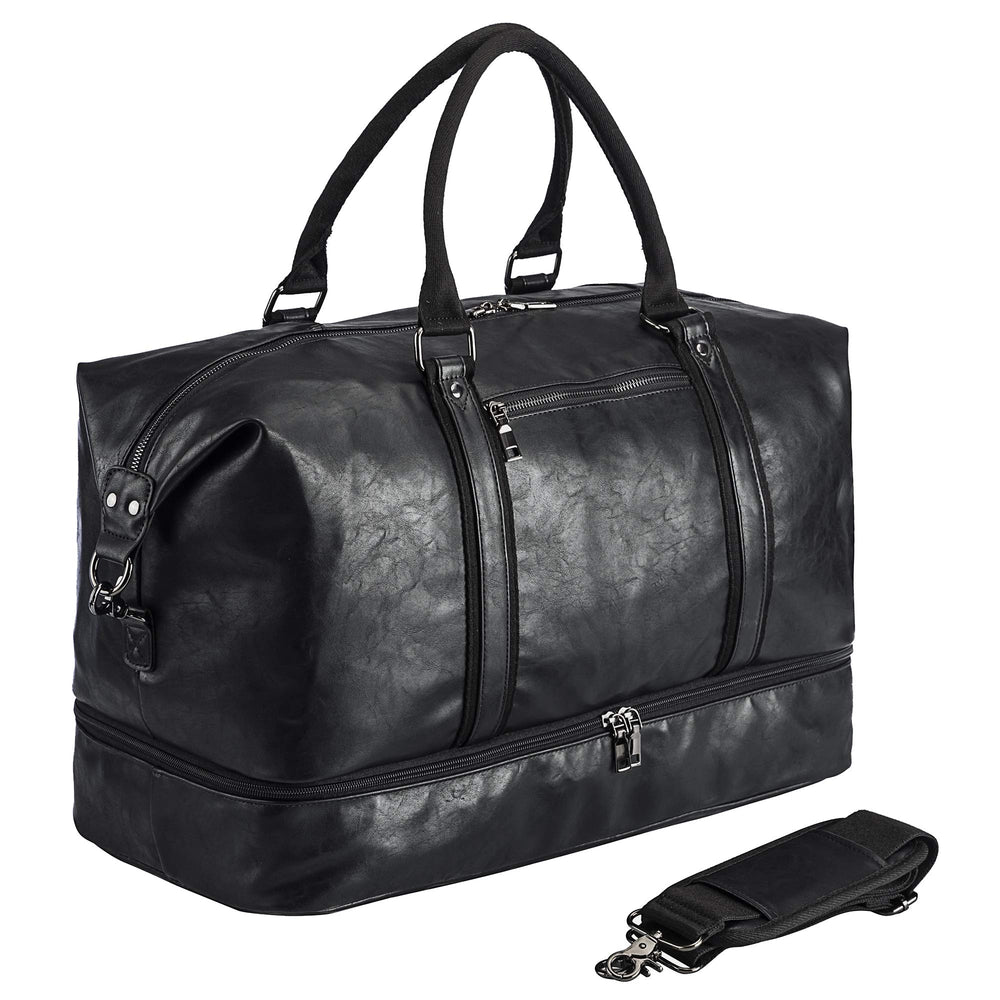Weekender Overnight Carry-On Travel Bag with Shoe Pouch