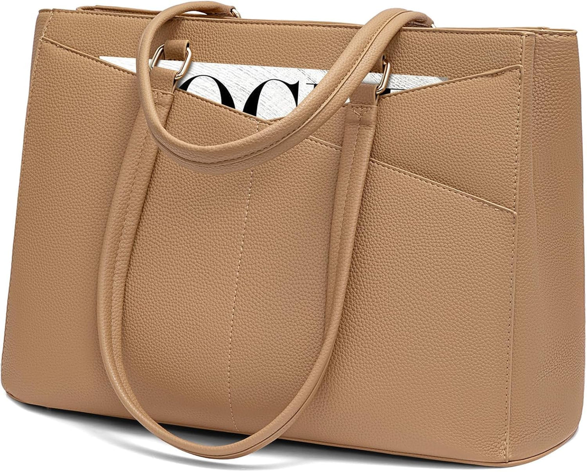 LOVEVOOK Women's Laptop Tote Bag for Work & Office